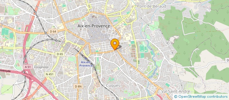 localisation de l'entreprise SCI VESIAN-PEYRON à AIX-EN-PROVENCE