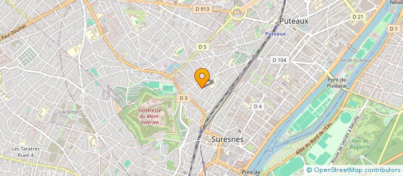 localisation de l'entreprise SCI VESIGONDINS à SURESNES