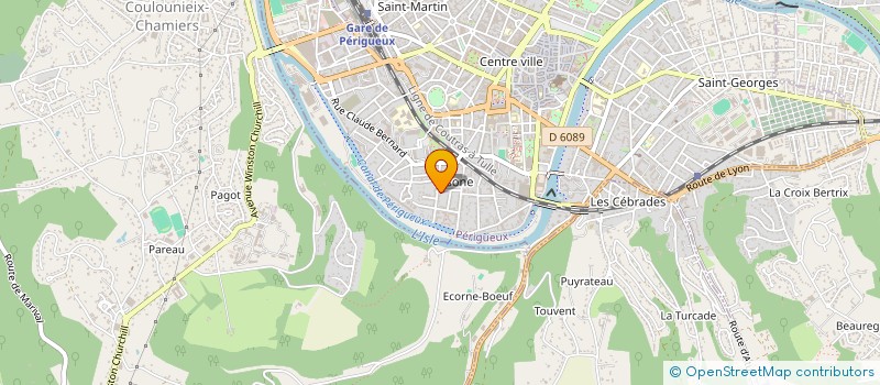 localisation de l'entreprise SCI VESONE à PERIGUEUX