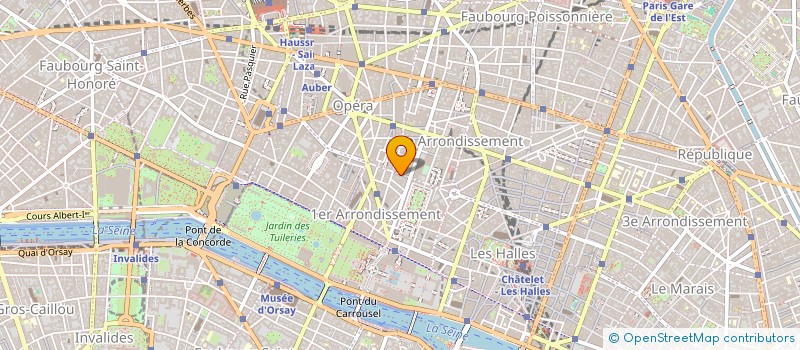 localisation de l'entreprise SCI VESPER à PARIS