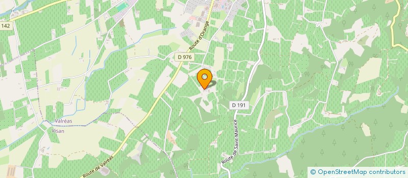 localisation de l'entreprise SCI VESPERS à VALREAS
