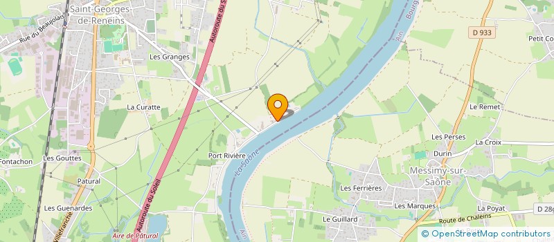 localisation de l'entreprise SCI VESTA  SAINT-GEORGES-DE-RENEINS