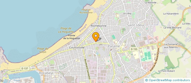 localisation de l'entreprise SCI VESTA  SAINT-MALO