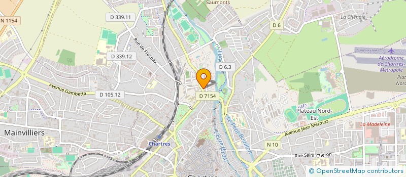 localisation de l'entreprise SCI VESTA à CHARTRES