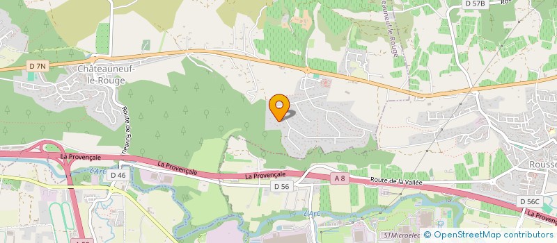 localisation de l'entreprise SCI VESTA  CHATEAUNEUF-LE-ROUGE