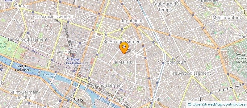 localisation de l'entreprise SCI VET DREAM  PARIS