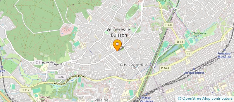 localisation de l'entreprise SCI VET FAVRE à MASSY