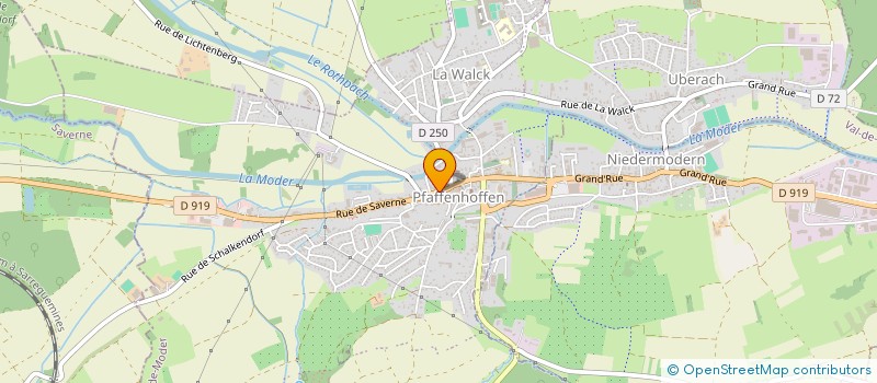 localisation de l'entreprise SCI VET-MODER  VAL-DE-MODER