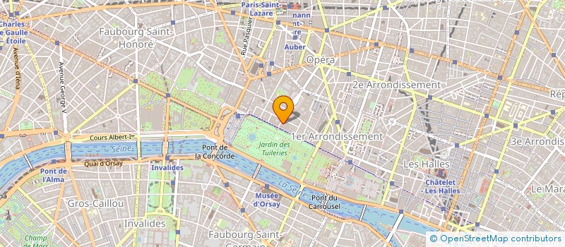 localisation de l'entreprise SCI VETA à PARIS