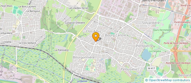 localisation de l'entreprise SCI VETAMI  SAINT-HERBLAIN