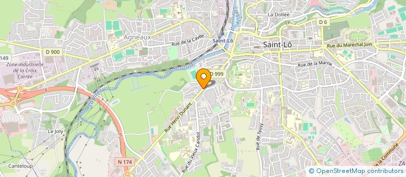 localisation de l'entreprise SCI VETCHOUETTE  SAINT-LO