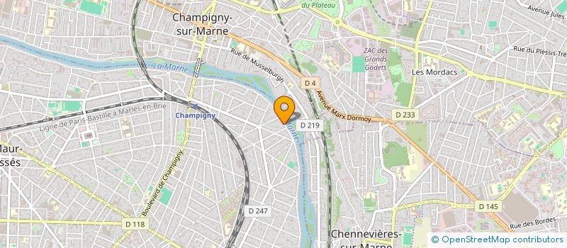 localisation de l'entreprise SCI VETCLEM à SAINT-MAUR-DES-FOSSES