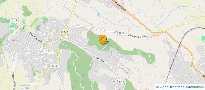 localisation de l'entreprise SCI VETCLI  EGUILLES