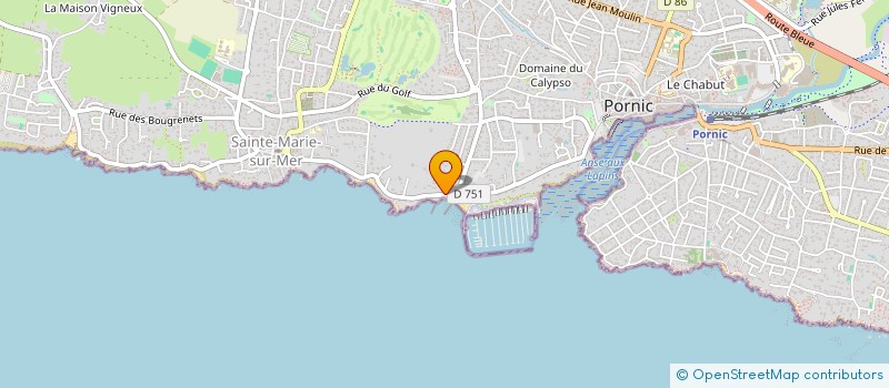 localisation de l'entreprise SCI VETELE  PORNIC