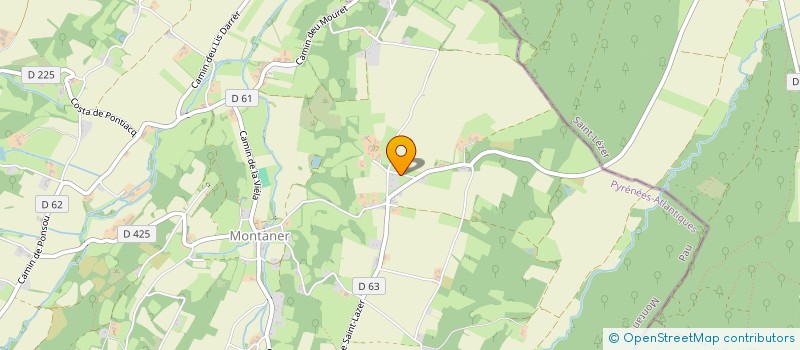 localisation de l'entreprise SCI VETERINAIRES CHRISTIAENS - MARCHAND - PETIT  VIC-EN-BIGORRE