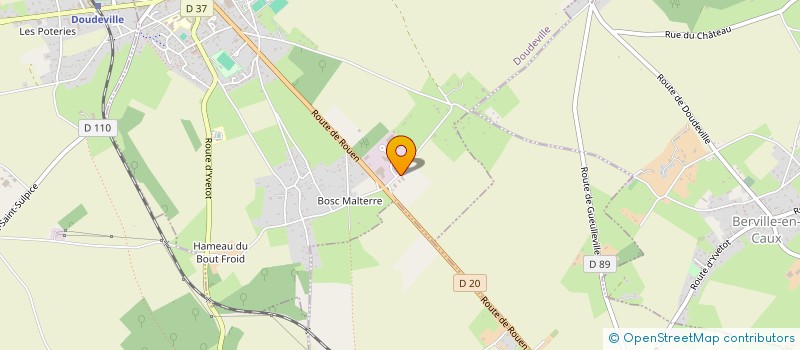 localisation de l'entreprise SCI VETERINAIRES DE DOUDEVILLE à DOUDEVILLE