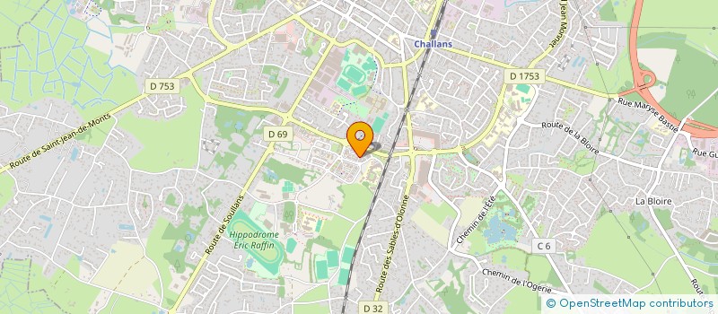 localisation de l'entreprise SCI VETIM à CHALLANS