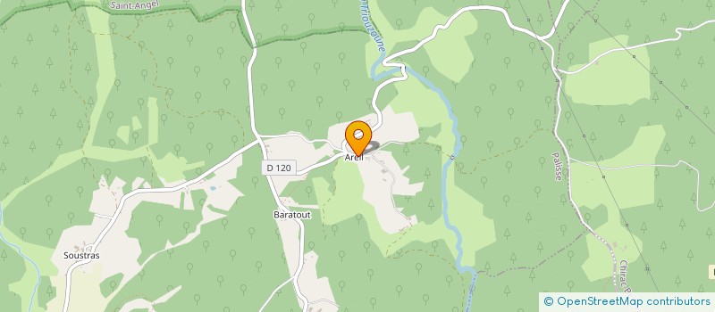 localisation de l'entreprise SCI VETO CROIX DU TILLEUL  PALISSE