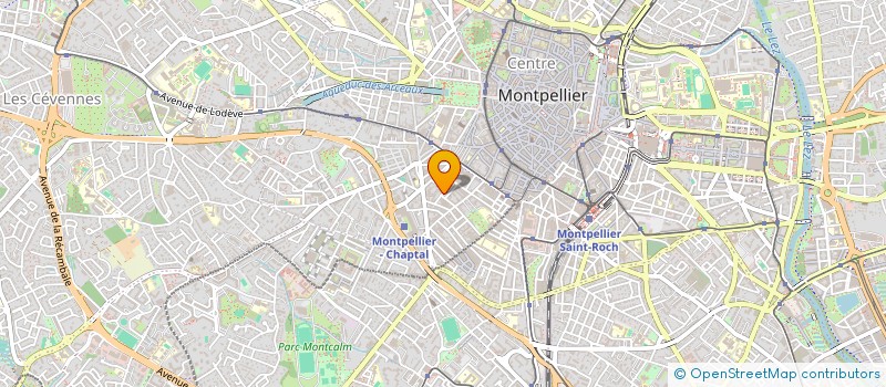 localisation de l'entreprise SCI VETO D ARAGON à MONTPELLIER