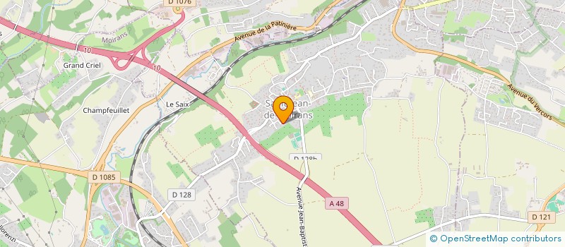 localisation de l'entreprise SCI VETOCORS  SAINT-JEAN-DE-MOIRANS