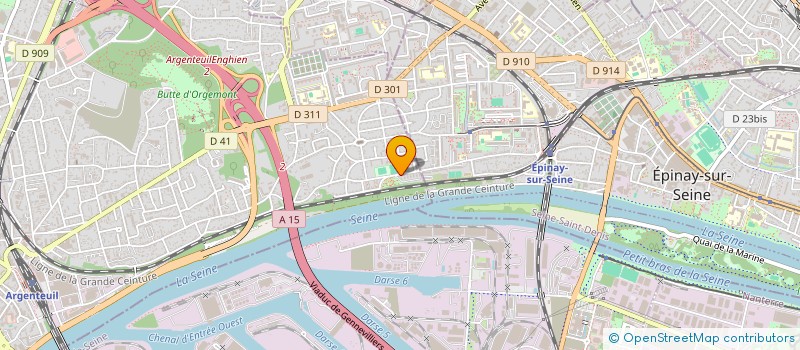 localisation de l'entreprise SCI VETOM  VILLIERS-LE-BEL