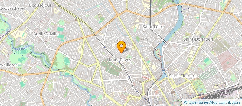 localisation de l'entreprise SCI VETOVERNE à NANTES