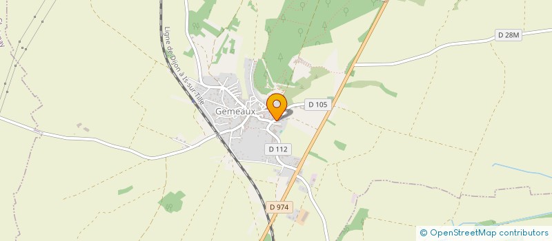 localisation de l'entreprise SCI VEUXHAULES  GEMEAUX