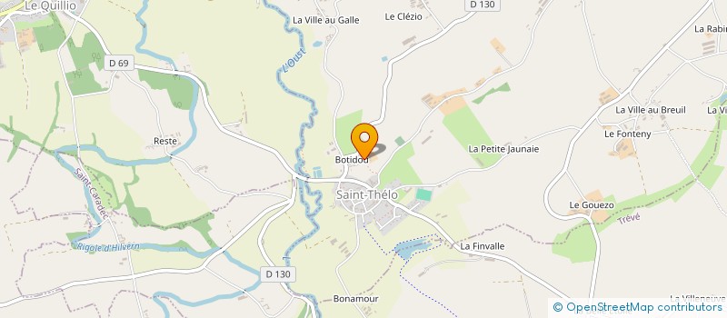 localisation de l'entreprise SCI VEYA  SAINT-THELO