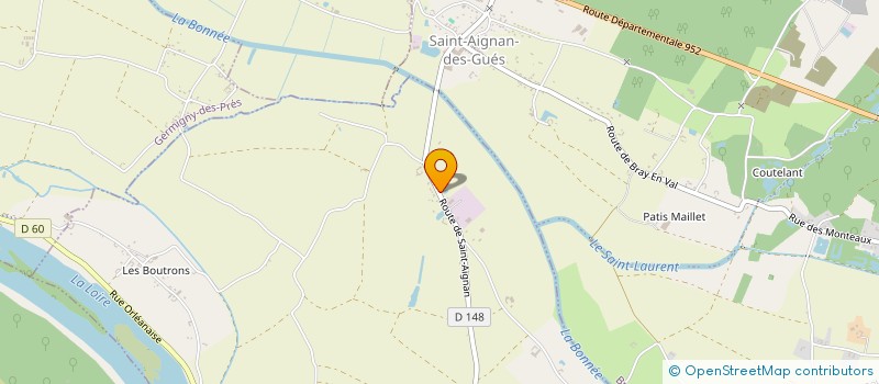 localisation de l'entreprise SCI VEYER  SAINT-BENOIT-SUR-LOIRE