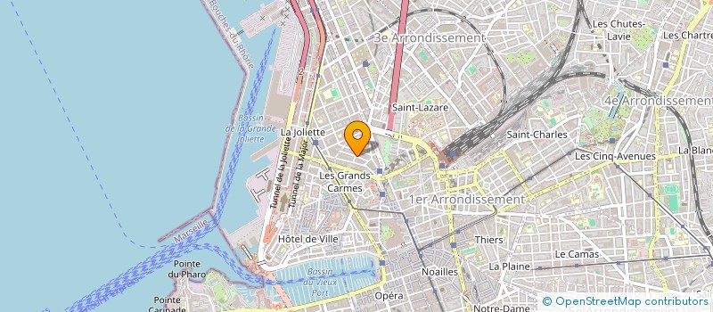 localisation de l'entreprise SCI VEYRON  MARSEILLE