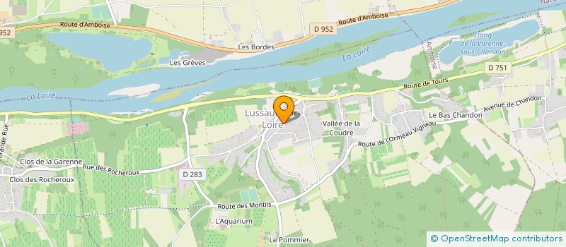 localisation de l'entreprise SCI VEYRON  LUSSAULT-SUR-LOIRE