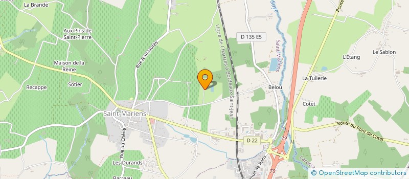 localisation de l'entreprise SCI VEZARD SEQUEIRA  SAINT-MARIENS