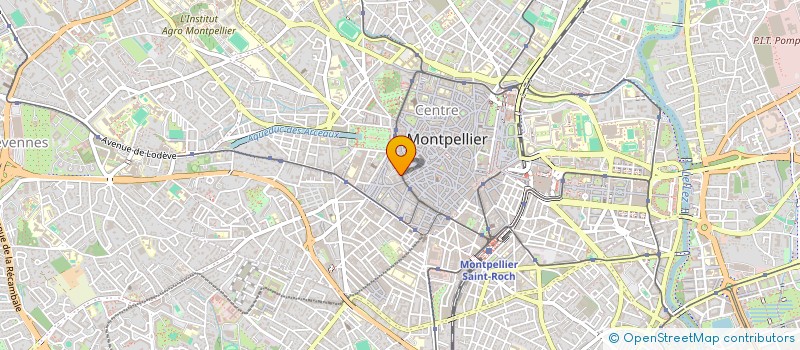 localisation de l'entreprise SCI VEZIAN à MONTPELLIER