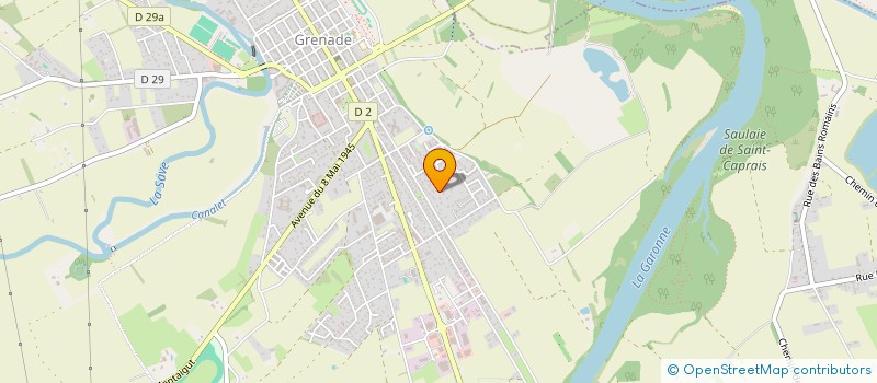 localisation de l'entreprise SCI VEZIAN  GRENADE