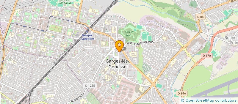 localisation de l'entreprise SCI VEZIENNE à GARGES-LES-GONESSE