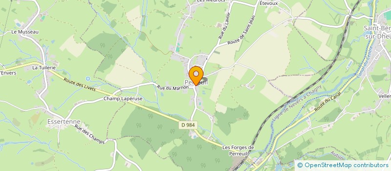 localisation de l'entreprise SCI VFLD  PERREUIL