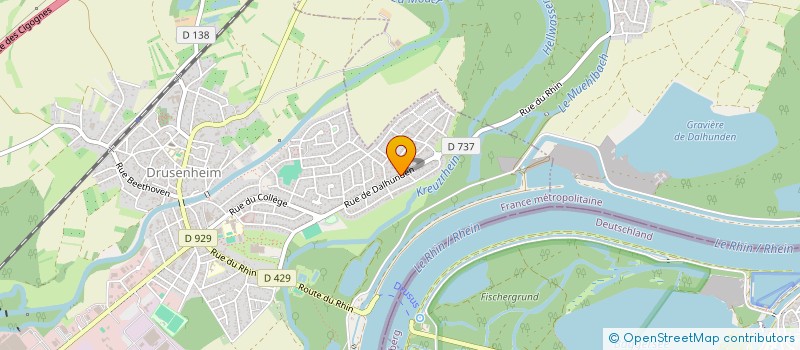 localisation de l'entreprise SCI VFM  DRUSENHEIM