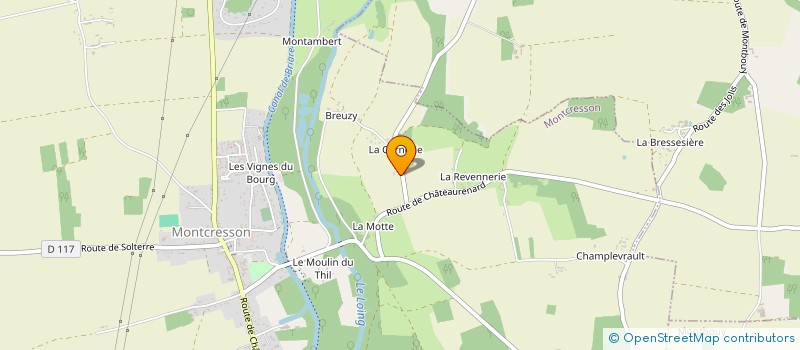 localisation de l'entreprise SCI VFR à MONTCRESSON