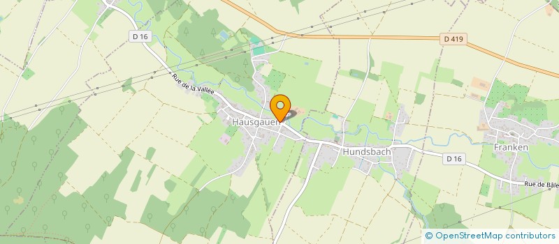 localisation de l'entreprise SCI VFSM  HAUSGAUEN