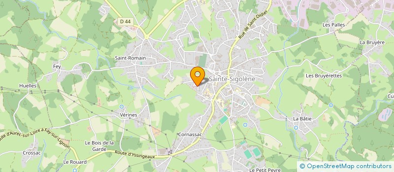 localisation de l'entreprise SCI VFSP à SAINTE-SIGOLENE
