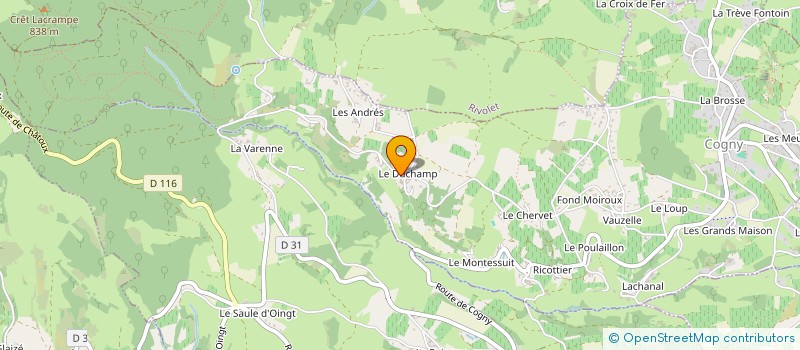 localisation de l'entreprise SCI VG  VILLE-SUR-JARNIOUX