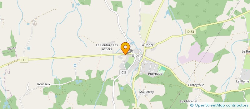 localisation de l'entreprise SCI VGAINANT  BLOND