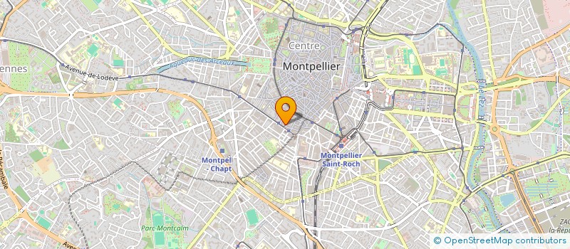 localisation de l'entreprise SCI VGP à MONTPELLIER
