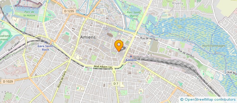 localisation de l'entreprise SCI VGS à AMIENS