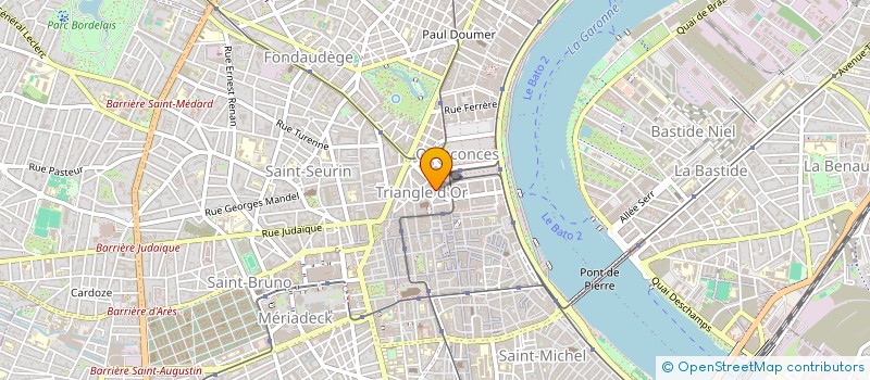 localisation de l'entreprise SCI VGS  BORDEAUX