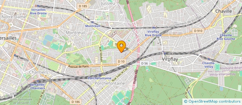 localisation de l'entreprise SCI VGS à VERSAILLES