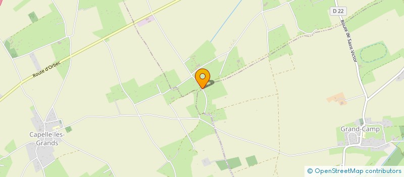 localisation de l'entreprise SCI VGVB  GRAND-CAMP