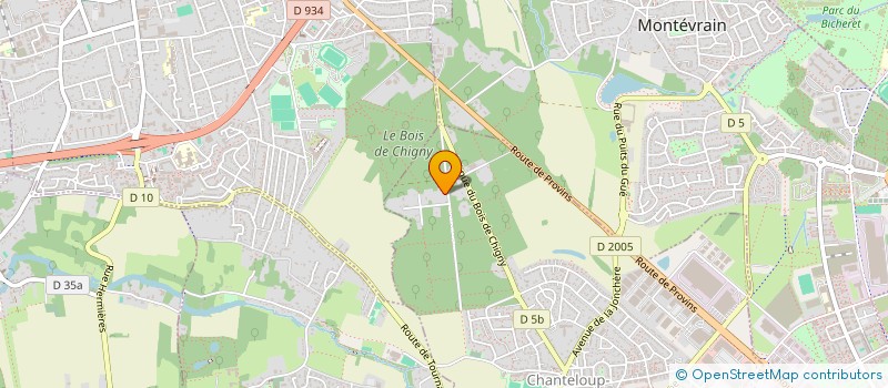 localisation de l'entreprise SCI VH  CHANTELOUP-EN-BRIE