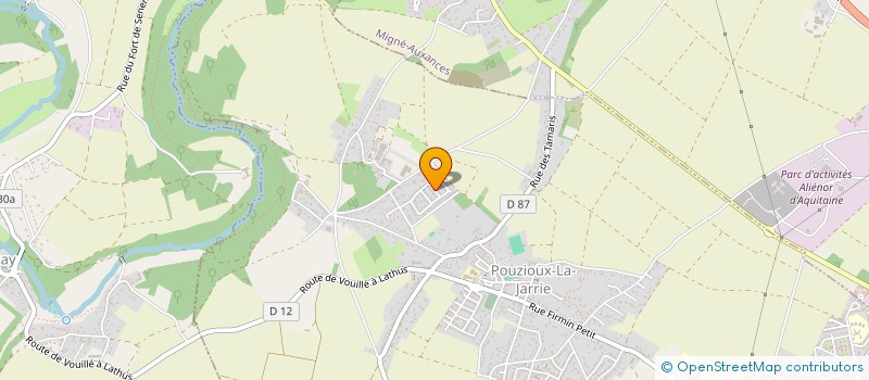 localisation de l'entreprise SCI VH IMMO 86  VOUNEUIL-SOUS-BIARD