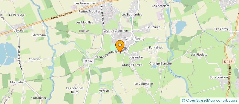 localisation de l'entreprise SCI VHBA à SAINT-REMY